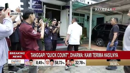 Tanggapi 'Quick Count' Pilkada Jakarta, Dharma: Kami Terima Hasilnya | SERIAL PILKADA
