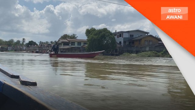 Bacaan Sungai Golok di Rantau Panjang lepasi paras banjir dahsyat 2014