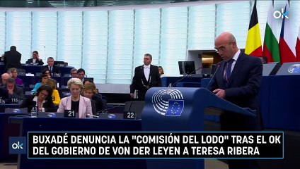 Buxadé denuncia la "Comisión del lodo" tras el ok del gobierno de Von der Leyen a Teresa Ribera
