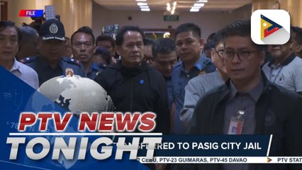 Quiboloy transferred to Pasig City Jail