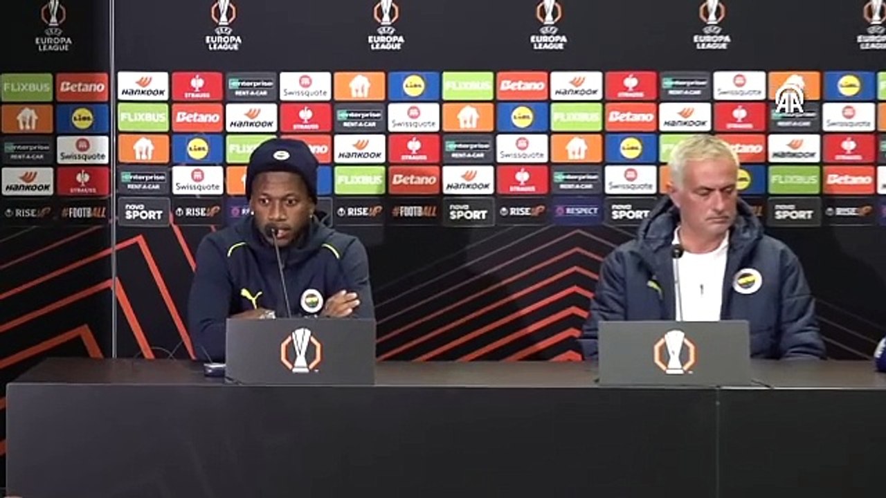 Jose Mourinho'dan Slavia Prag maçı öncesi açıklama