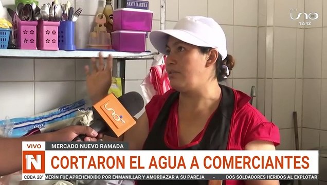 Comerciantes de La Ramada denuncian que hace ocho días no tienen agua