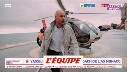 Spanoulis officiellement nommé entraîneur de Monaco - Basket - Betclic Elite