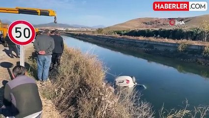 Osmaniye'de Sulama Kanalına Uçan Otomobilde Baba ve Oğlu Hayatını Kaybetti