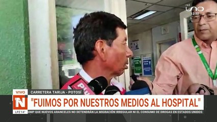 tarija accidente en la.ruta Tarija- Potosí