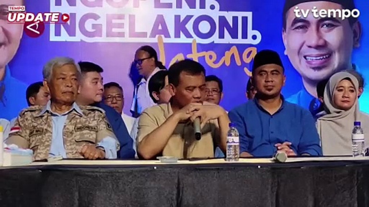 Ahmad Luthfi-Taj Yasin Imbau Pendukung Jangan Euforia Berlebihan