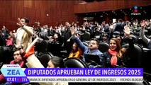 Diputados aprueban la Ley de Ingresos por 9.3 billones de pesos para 2025