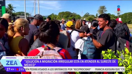 La solución a la migración está en atender al sureste de México: Ken Salazar