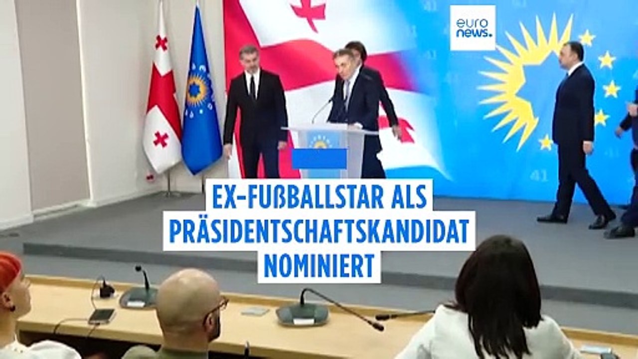 Georgien: Rechtsextremer Ex-Fußballstar als Präsidentschaftskandidat nominiert