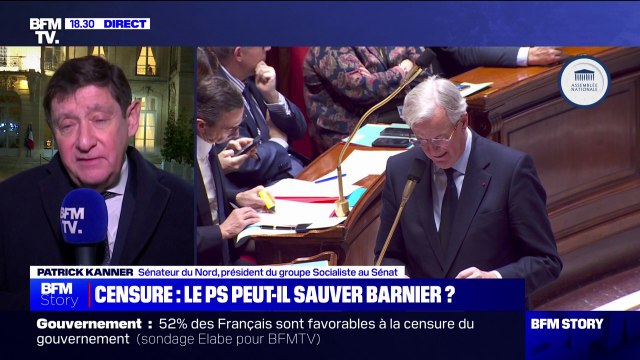 Consultations de Michel Barnier: Aucune proposition concrète visant à nous convaincre , déplore Patrick Kanner, président du groupe socialiste au Sénat
