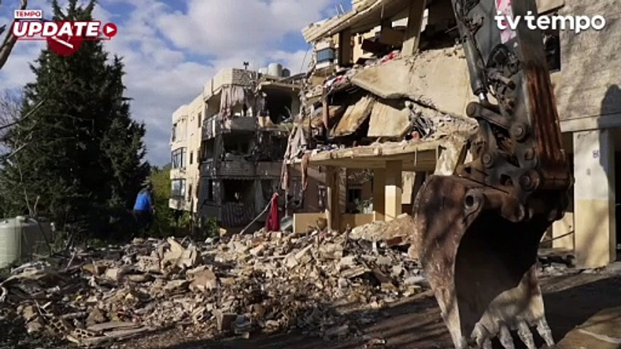 Jelang Gencatan Senjata, Israel Masih Serang Pusat Kota Beirut Lebanon