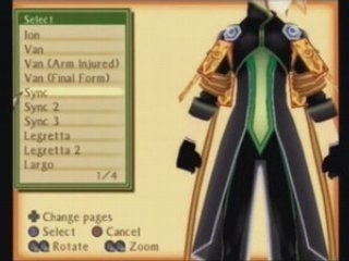 Costumes Tales of the Abyss