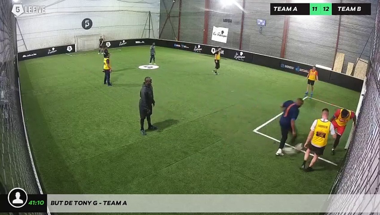 But de Tony G - Team A