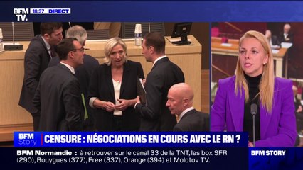 Budget: "Le Premier ministre verse totalement dans l'alarmisme", dénonce Edwige Diaz (RN)