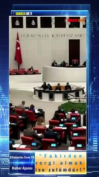 Yeniden Refah Partisi Genel Başkan Yardımcısı ve Kocaeli Milletvekili Mehmet Aşıla: “Fakirden vergi almak ise zulümdür!”