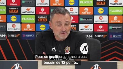 Nice - Haise : "Je ne veux pas mettre de pression aux joueurs"