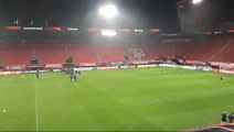 Entraînement de l'Union avant le match contre Twente