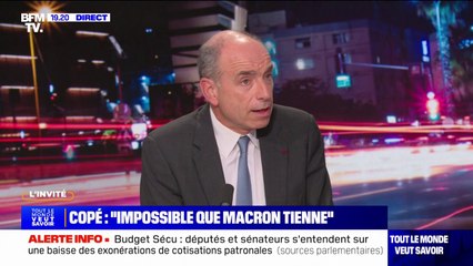 Jean-François Copé (maire LR de Meaux): "Il n'y a plus qu'une solution pour résoudre le problème: une nouvelle élection présidentielle. Il faut qu'elle soit anticipée"