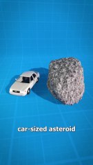 Apa yang terjadi jika asteroid seukuran lapangan sepak bola menghantam bumi