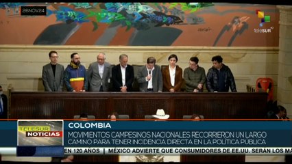 Gobierno de Colombia avanza en los derechos del campesinado