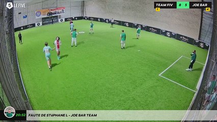 Faute de Stéphane L - Joe Bar Team