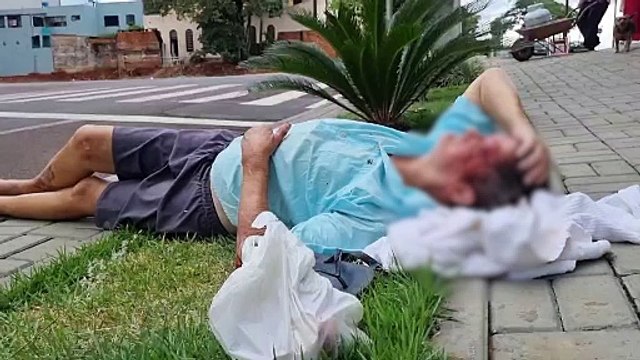 Idoso sofre queda e bate a cabeça no Alto Alegre