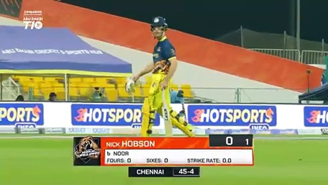 2024 Abu Dhabi T10 I Match 23 Highlights: Team Abu Dhabi vs Chennai Brave Jaguars | Season 8