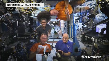Thanksgiving in space and most popular phrases this year