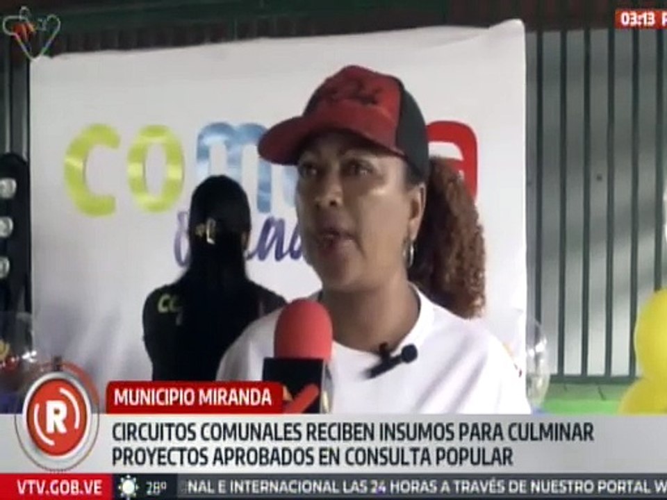Falcón | Gobierno Bolivariano entrega insumos para culminar proyectos aprobados en Consulta Popular