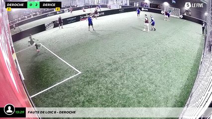 Faute de Loic B - Deroche