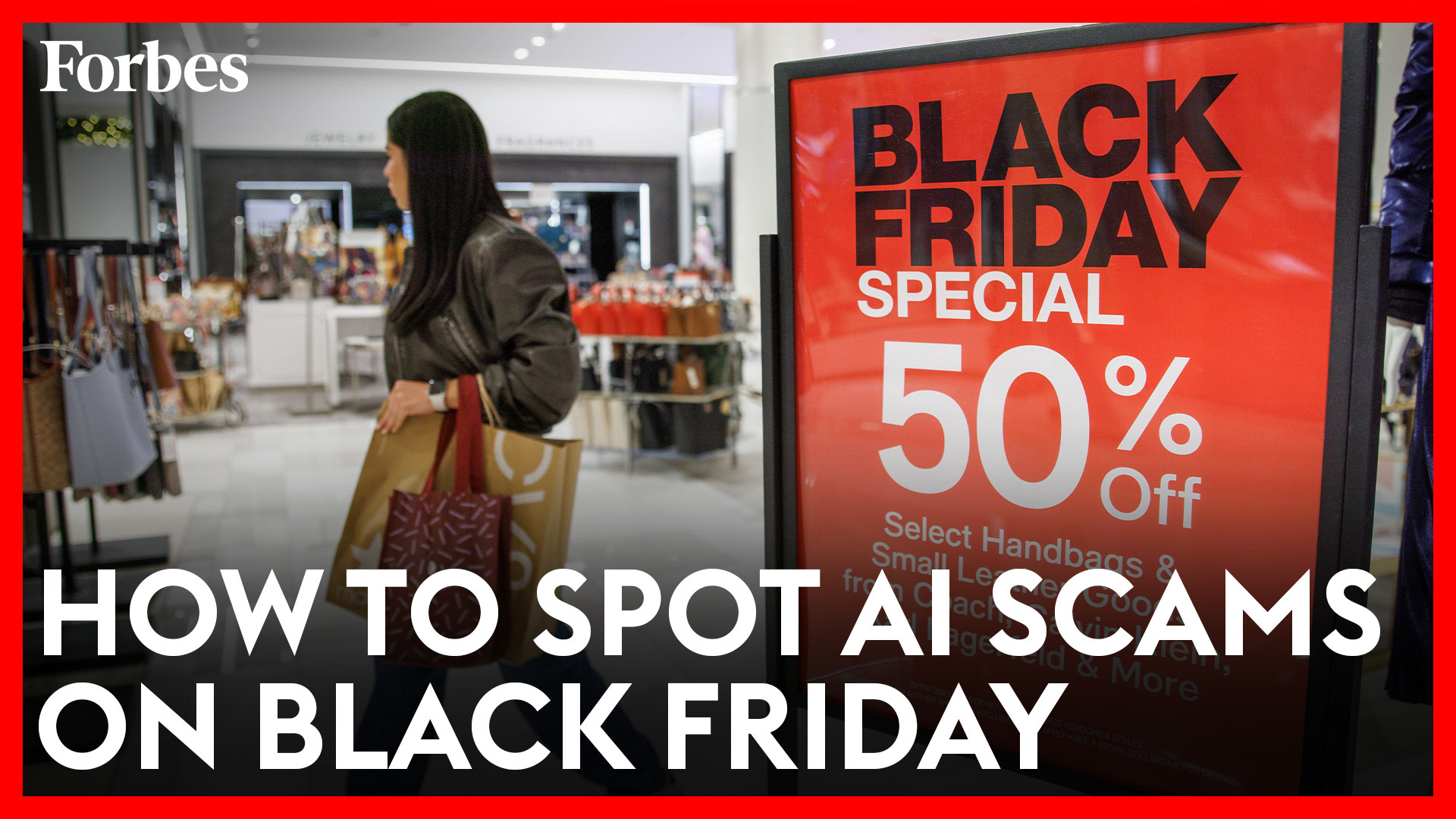 Navigating the AI scam minefield of Black Friday: Tips from Forbes