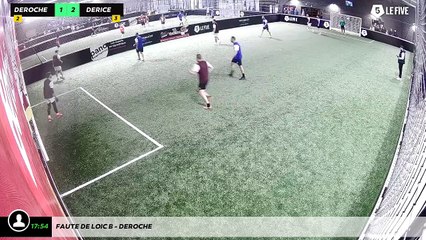 Faute de Loic B - Deroche