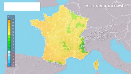 Baisse des températures