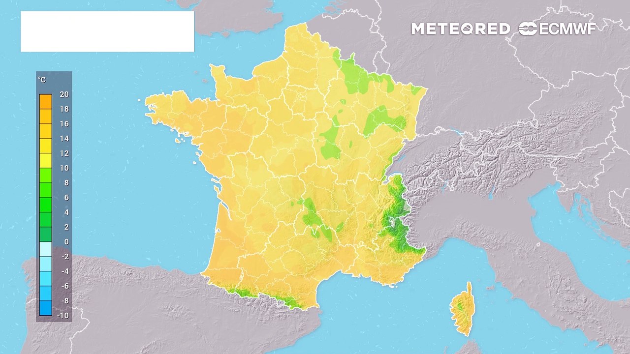 Baisse des températures