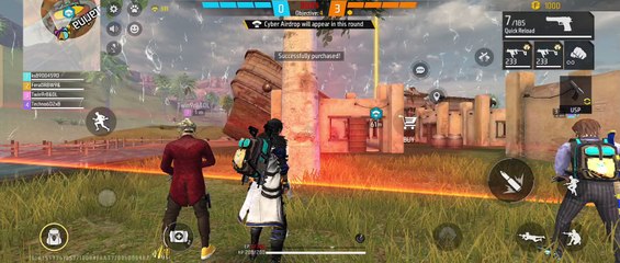 FREE FIRE KING IS BACK! SOLO VS SQUAD NEW GAMEPLAY