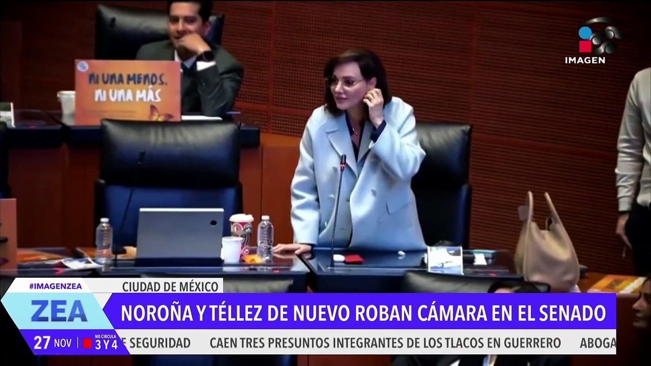 Senadora le pide a Fernández Noroña que le invite un café a Lilly Téllez