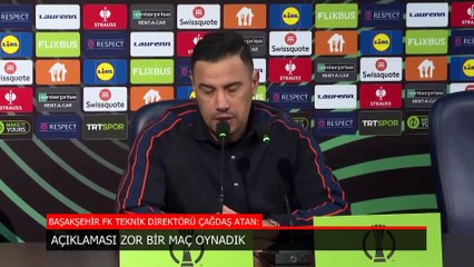 Çağdaş Atan: Açıklaması çok zor bir maç oynadık