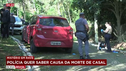 Mistério em rave: polícia quer saber causa da morte de casal