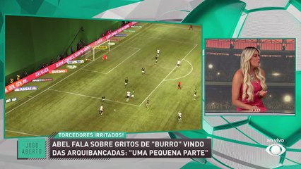Denílson critica torcida do Palmeiras por xingar Abel Ferreira de ‘burro’: ‘Desproporcional’