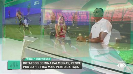 Denílson elogia Botafogo por vitória em ‘final antecipada’: ‘Fez um jogo perfeito’