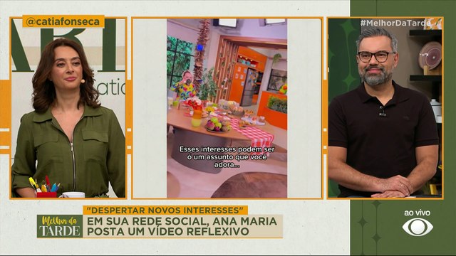 Ana Maria Braga posta vídeo reflexivo nas redes sociais | Melhor da Tarde