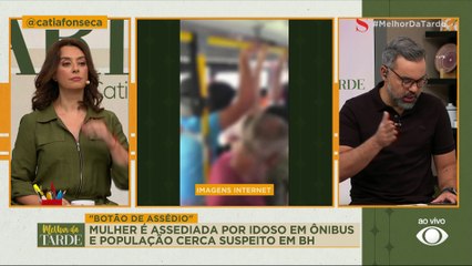 Mulher é assediada em ônibus em BH | Melhor da Tarde