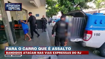 Bandidos agem com extrema violência nas vias expressas do Rio de Janeiro