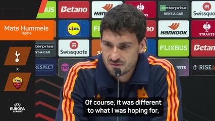 Hummels has 'no regrets' about coming to Rome