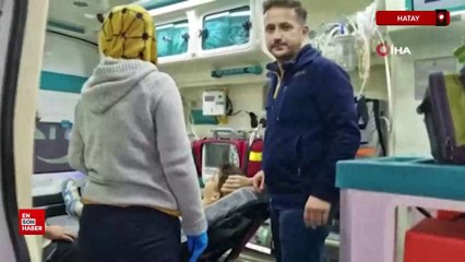 Hatay'da amatör maçta 4 futbolcu yaralandı