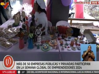 Pequeños y grandes empresarios participan en la Semana Global de Emprendedores 2024