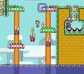 Mario & Friends in: Volcanic Panic online multiplayer - snes