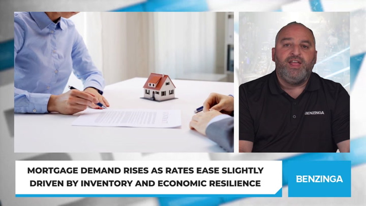 Mortgage Demand Rises As Rates Ease Slightly Driven By Inventory And Economic Resilience