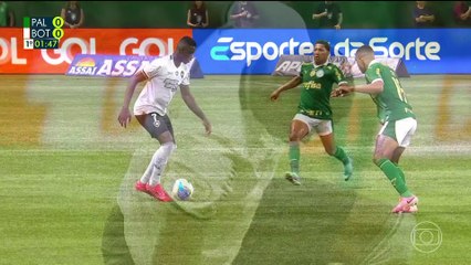 Palmeiras x Botafogo (Campeonato Brasileiro 2024 36ª rodada) 1° tempo