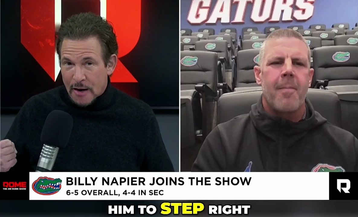Billy Napier on his young star quarterback
